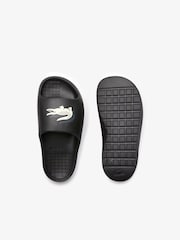 Lacoste Serve 2 Black Sliders - Image 4 of 5