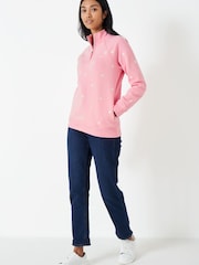Crew Clothing Company Blue Stripe Cotton Casual Sweatshirt - Image 3 of 5