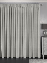 Black Franklin Made To Measure 100% Cotton Curtains - Image 2 of 9