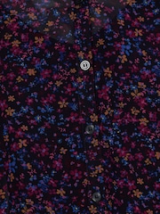 Tommy Hilfiger Purple Floral Chiffon Blouse - Image 4 of 6