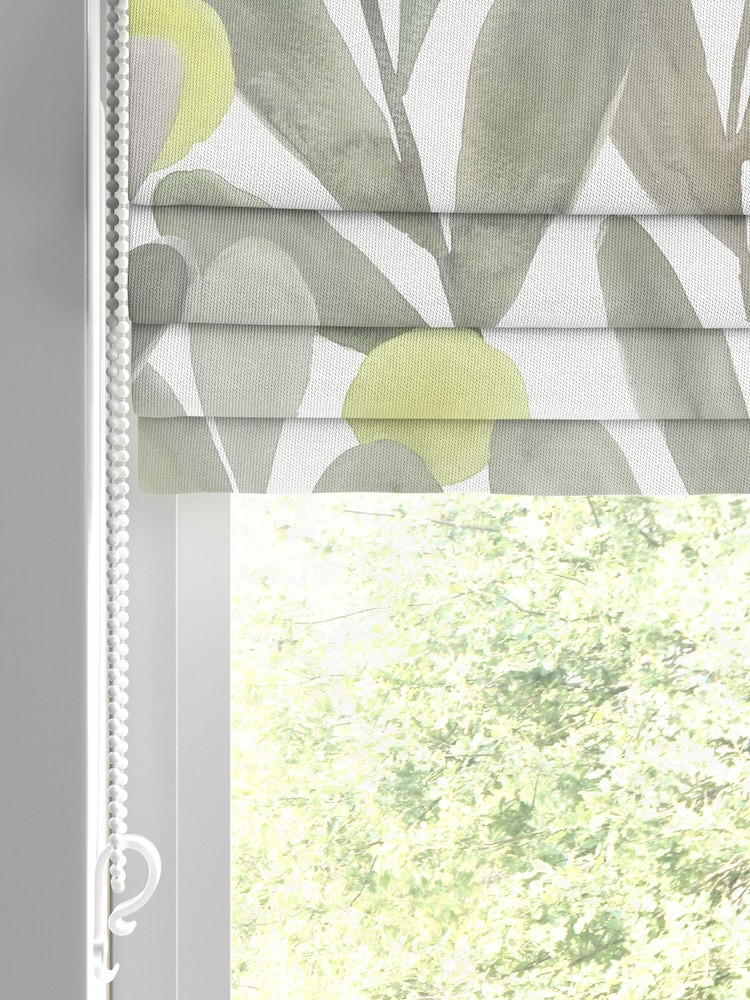 Voyage Sage Green Enso Made to Measure Roman Blind - Image 2 of 6