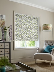 Voyage Sage Green Enso Made to Measure Roman Blind - Image 5 of 6