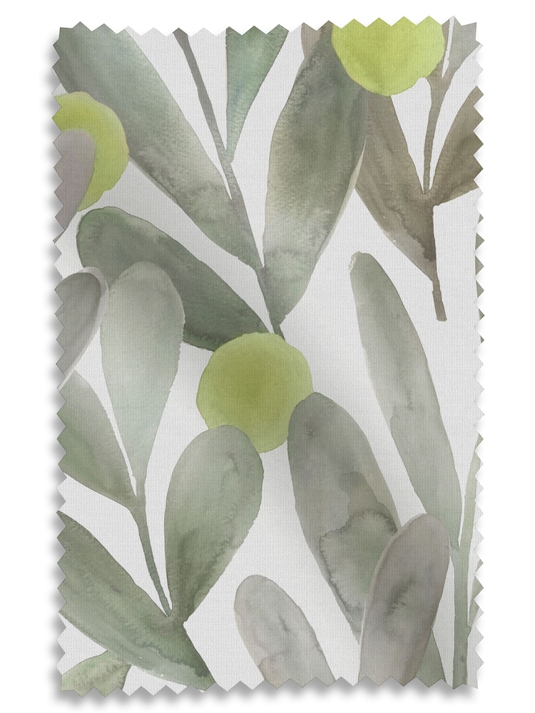 Voyage Sage Green Enso Made to Measure Roman Blind - Image 6 of 6