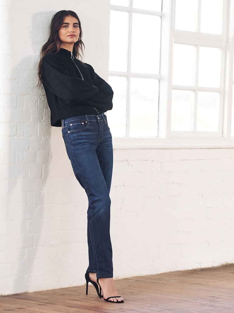 Levi's® Cobalt Layer Mid Rise Boyfriend Jeans - Image 4 of 11