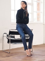 Levi's® Cobalt Layer Mid Rise Boyfriend Jeans - Image 6 of 11