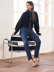 Levi's® Cobalt Layer Mid Rise Boyfriend Jeans - Image 8 of 11