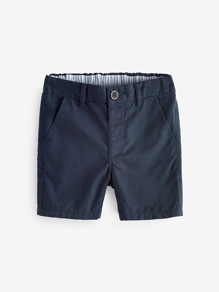 Navy Blue Chino Shorts (3mths-7yrs) - Image 1 of 3