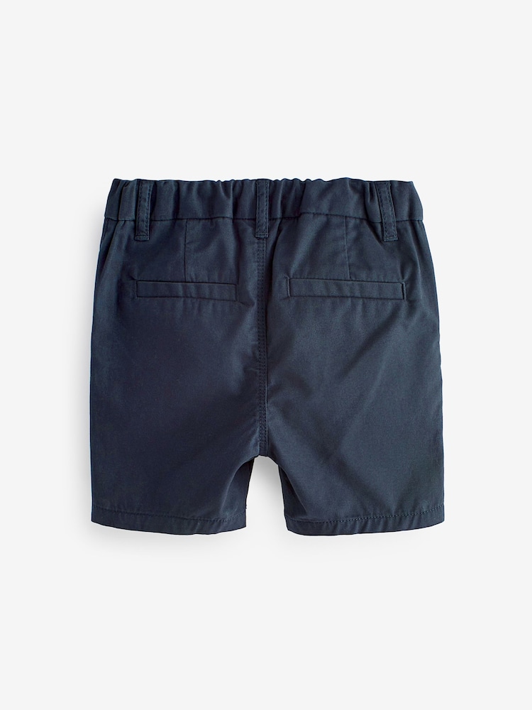 Navy Blue Chino Shorts (3mths-7yrs) - Image 2 of 3