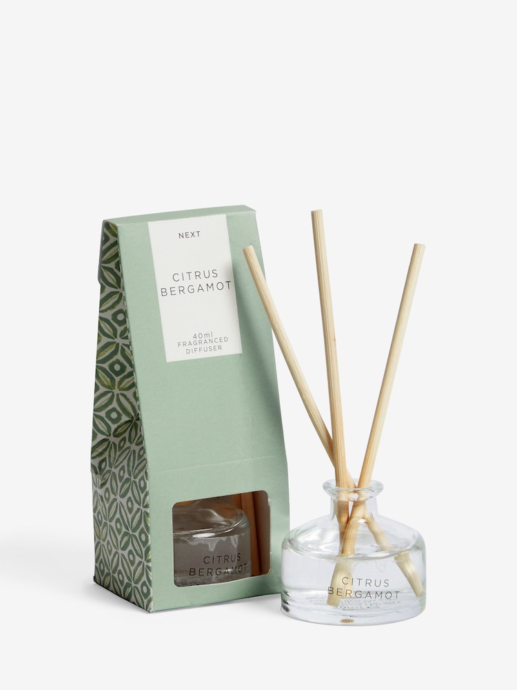 Citrus Bergamot 40ml Fragranced Reed Diffuser - Image 3 of 3