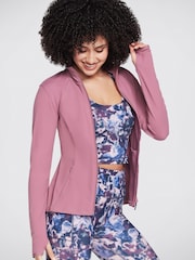 Skechers Pink Go Walk Mesh Jacket - Image 4 of 5