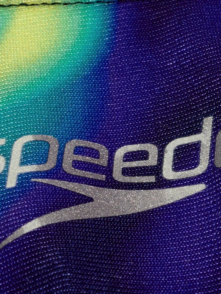 Speedo Placement Digital Powerback Black Swimsuit - Image 9 of 9
