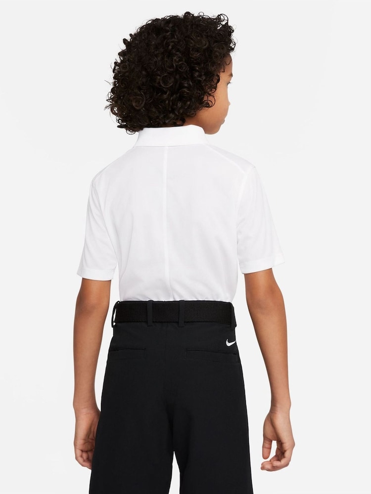 Nike White Golf Polo Shirt - Image 2 of 5