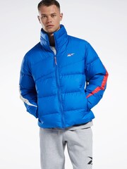 Reebok Blue Vector Down Jacket - Image 1 of 5