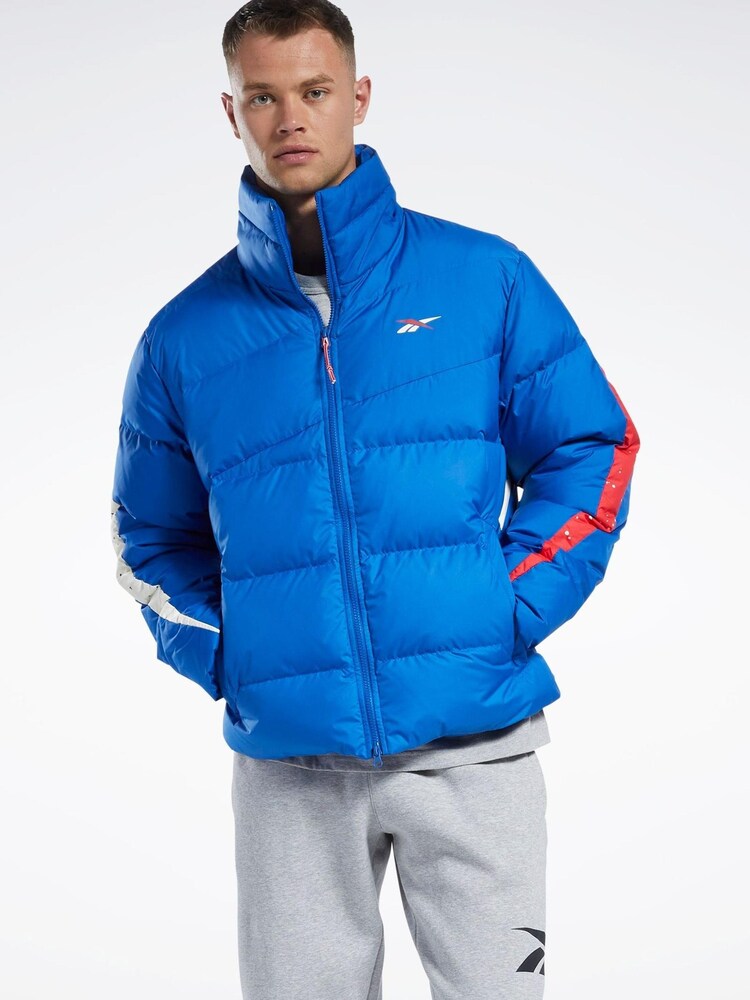 Reebok Blue Vector Down Jacket - Image 1 of 5