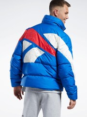 Reebok Blue Vector Down Jacket - Image 2 of 5