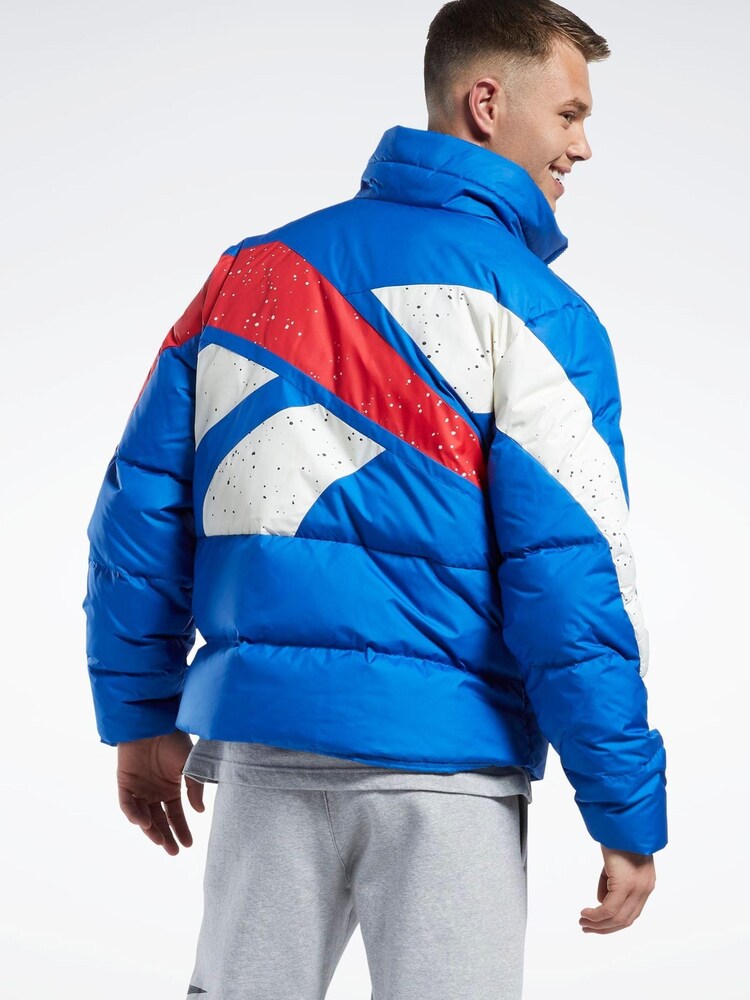 Reebok Blue Vector Down Jacket - Image 2 of 5