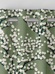 Green Grove Made To Measure 100% Cotton Curtains - Image 7 of 9
