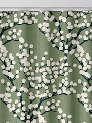 Green Grove Made To Measure 100% Cotton Curtains - Image 8 of 9