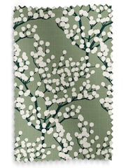 Green Grove Made To Measure 100% Cotton Curtains - Image 9 of 9