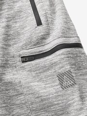Grau - Cargoshorts aus Fleece - Bild 10 von 10