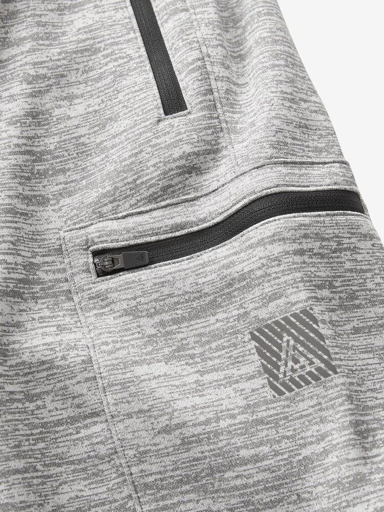 Grau - Cargoshorts aus Fleece - Bild 10 von 10