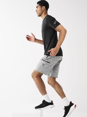 Grau - Cargoshorts aus Fleece - Bild 5 von 10