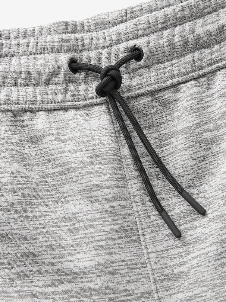 Grey Fleece Cargo Shorts - Image 8 of 10