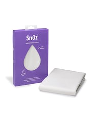 Snuz White 100% Cotton Baskit Waterproof Mattress Protector - Image 1 of 3