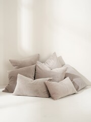 Truly Grey Velvet Square Cushion - Image 4 of 5