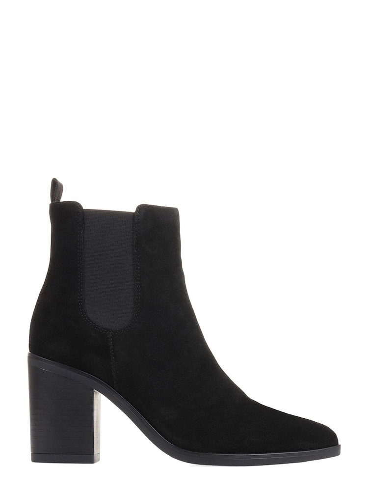 Jones Bootmaker Clair Black Heeled Chelsea Boots - Image 1 of 1
