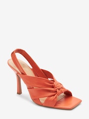 Orange Signature Forever Comfort® Leather Twist Sandals - Image 4 of 6