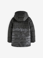 Camouflage Shower Resistant Puffer Coat (3-16yrs) - Image 3 of 4
