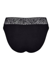 Sloggi Light Period Pants Tai Black Briefs 2 Pack - Image 5 of 6