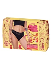Sloggi Light Period Pants Tai Black Briefs 2 Pack - Image 6 of 6