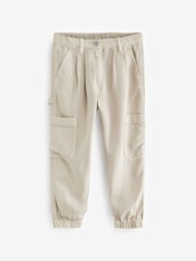 Nevtralno - Cargo hlače TENCEL™ (3-16 let) - Slika 5 iz 6