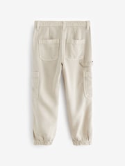 Nevtralno - Cargo hlače TENCEL™ (3-16 let) - Slika 6 iz 6