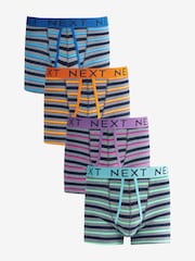 Grey Stripe A-Front Boxers - Image 1 of 10