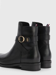Tommy Hilfiger Black Belt Boots - Image 4 of 5