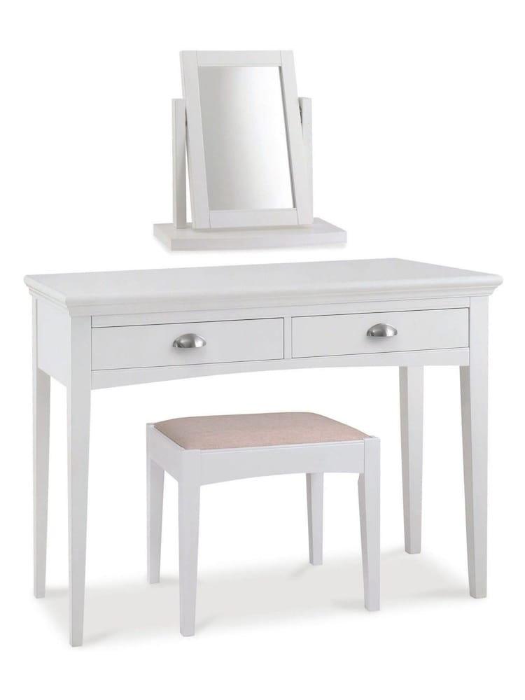 Bentley Designs White Hampstead Stool - Image 2 of 3