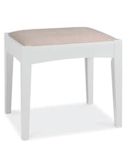 Bentley Designs White Hampstead Stool - Image 3 of 3