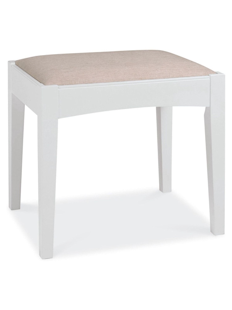 Bentley Designs White Hampstead Stool - Image 3 of 3