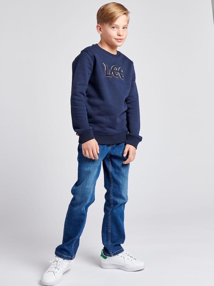 Lee Blue Boys Daren Jeans - Image 2 of 7