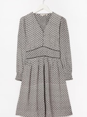 FatFace Kielder Artisan Geo Black Dress - Image 5 of 5
