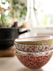 Laura Ashley Green Set of 4 Stockbridge Bowls - Image 2 of 3