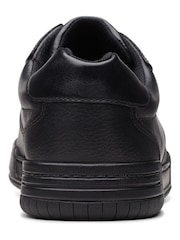 Clarks Black Multi Fit Leather Fawn Lay Shoes - Image 8 of 9
