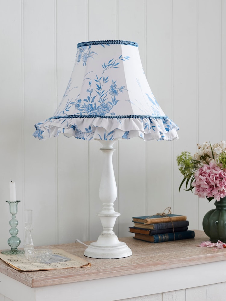 Shabby Chic by Rachel Ashwell® White Delilah Table Lamp - Image 2 of 3