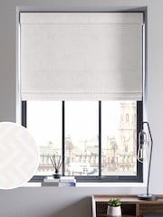 Cream Amble Made To Measure Roman Blind - Image 1 of 6