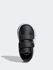 adidas Black/White Kids Grand Court 2.0 Shoes - Image 5 of 8
