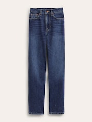 Boden Blue Mid Rise Tapered 100% Cotton Jeans - Image 6 of 6