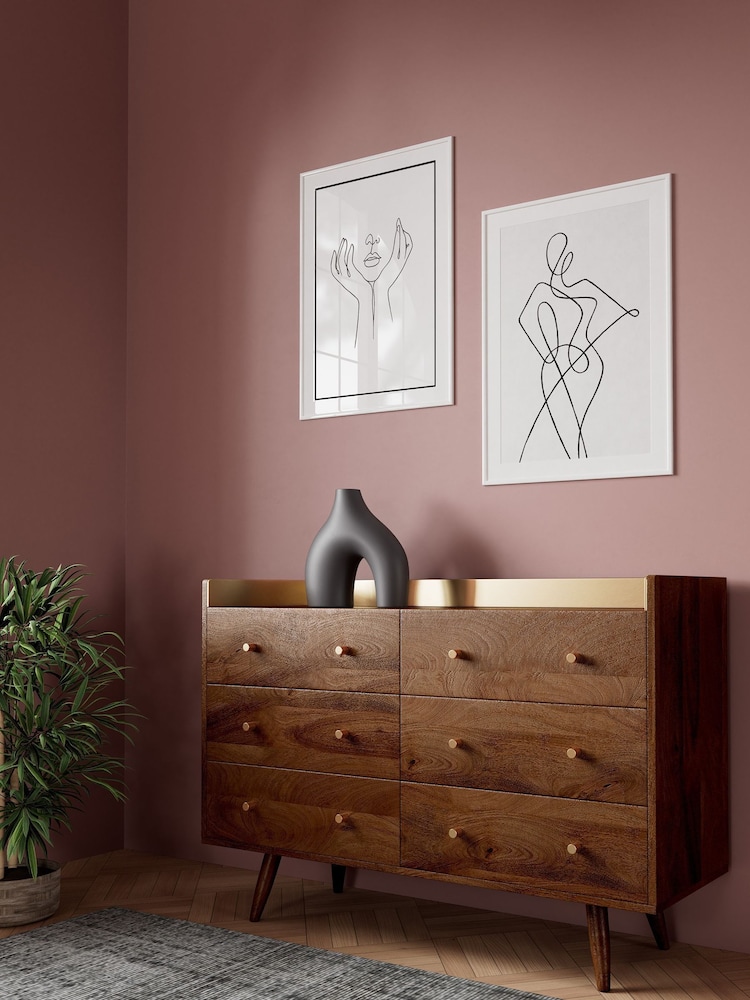 Swoon Light Brown Fresco Chest of Drawers - Image 2 of 8